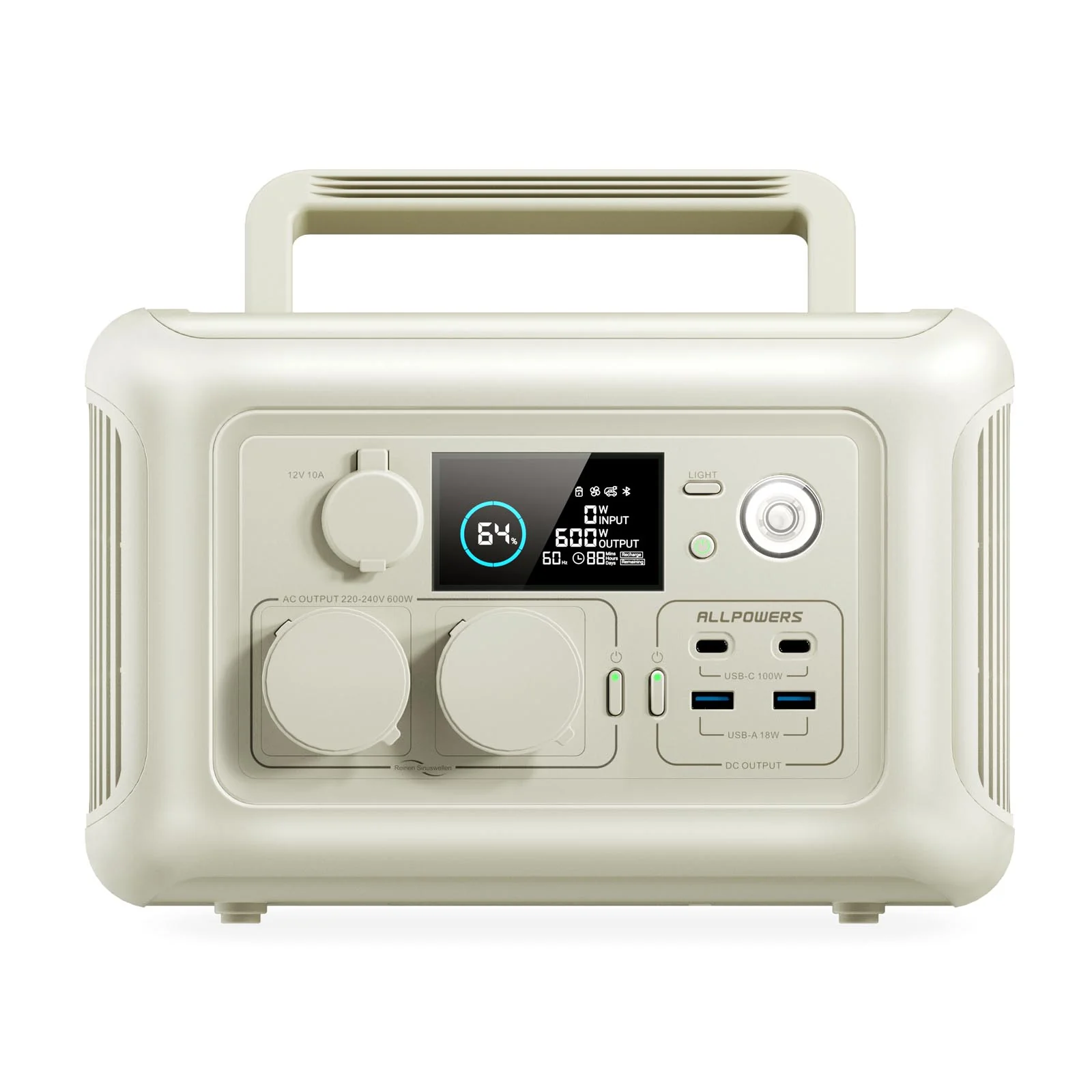 ALLPOWERS R600 Tragbare Powerstation  | 600W 299Wh - Image 4
