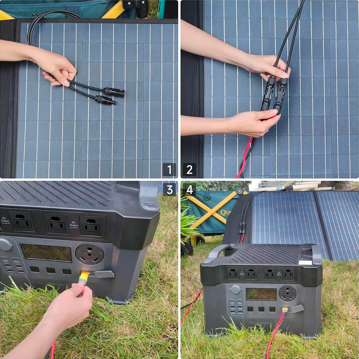 ALLPOWERS Solar-PV-Verbindungskabel mit XT60-Stecker 1,5 m 4,9 Fuß - Image 5
