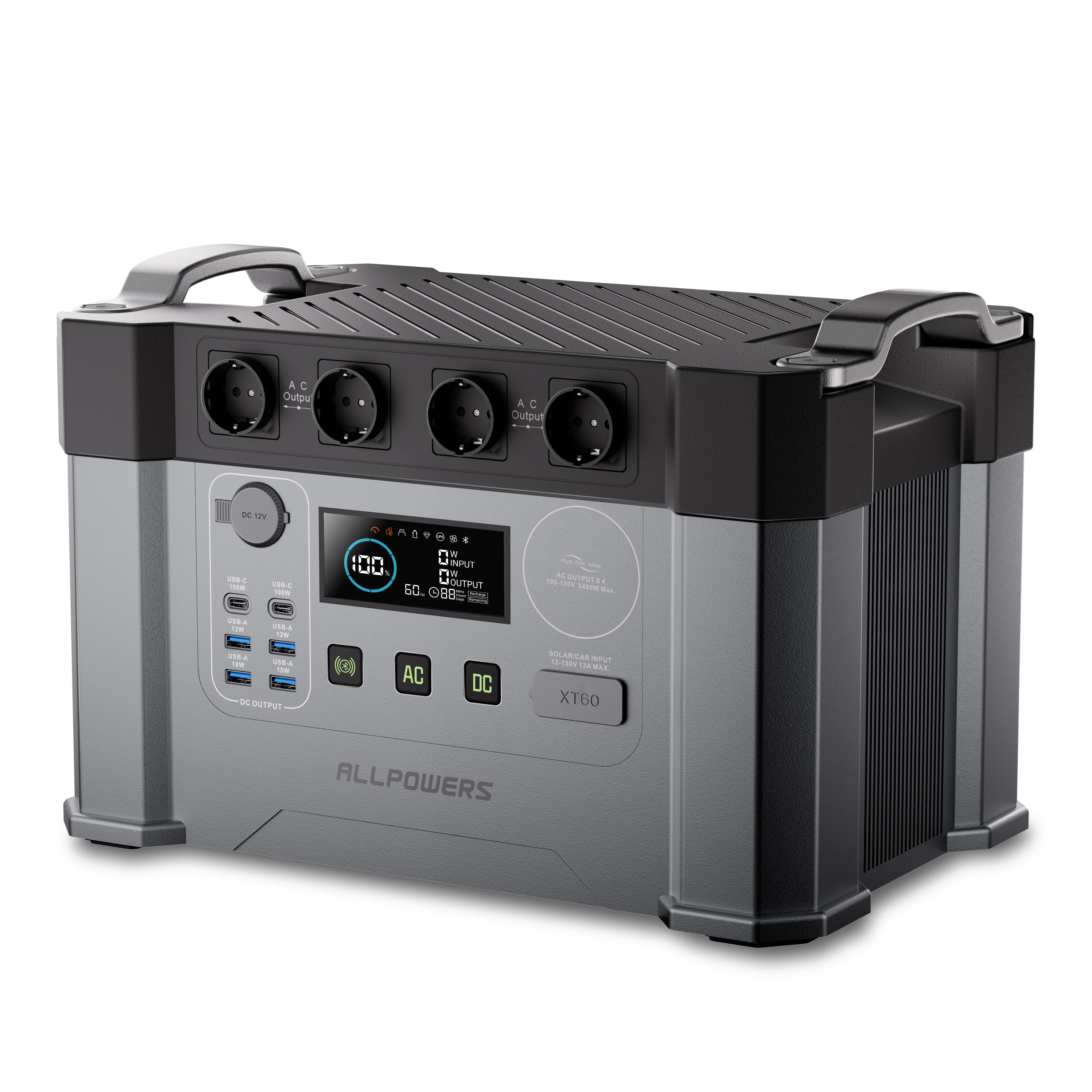 ALLPOWERS S2000 Pro Tragbares Powerstation | 2400W 1451Wh - Image 3