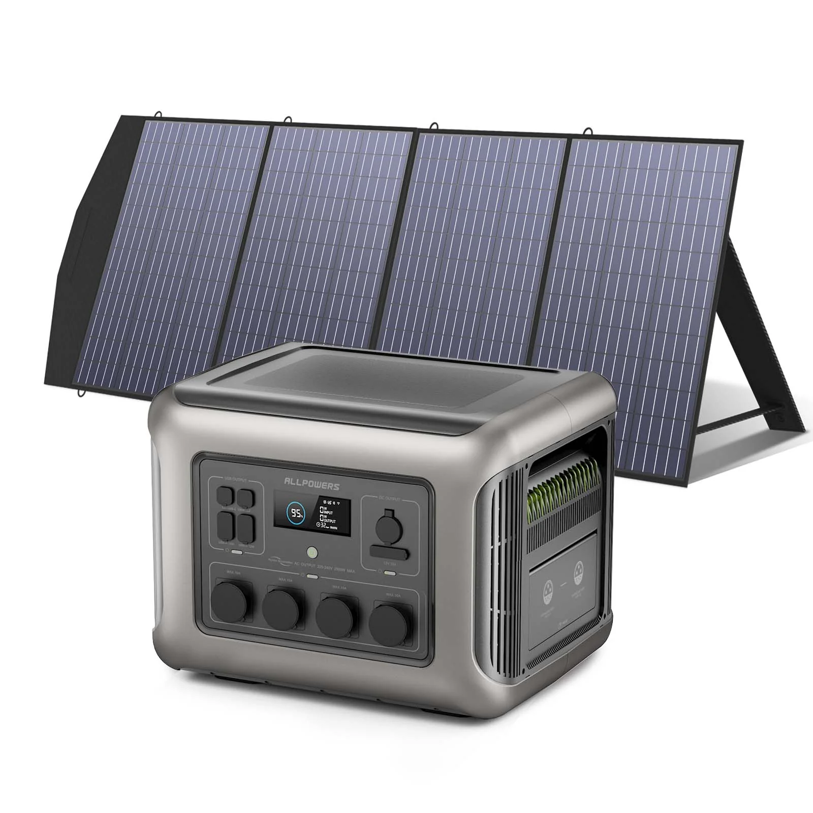 ALLPOWERS R2500 Mit 200W Solarpanel | 2500W Solargenerator