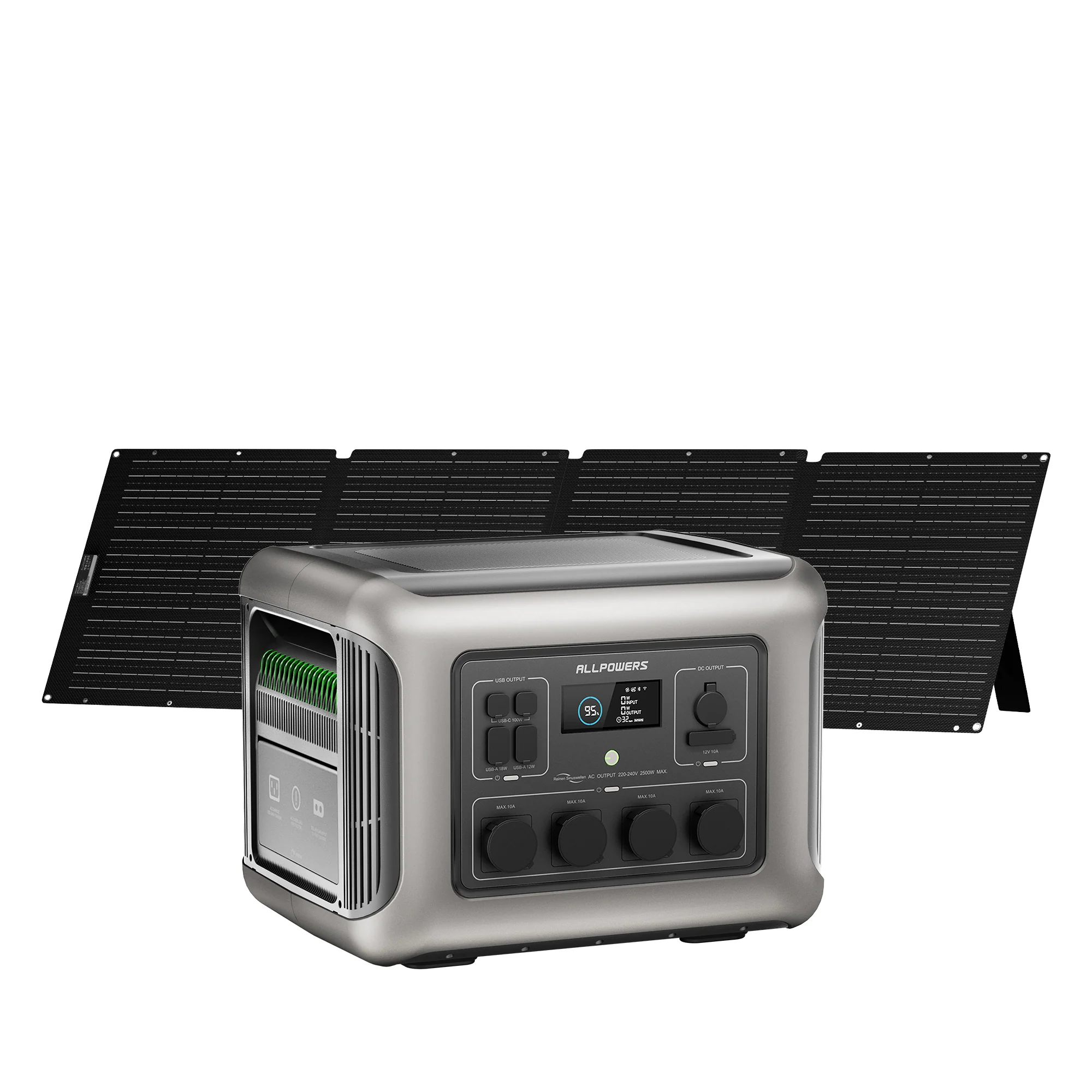 ALLPOWERS R2500 Mit 200W Solarpanel | 2500W Solargenerator - Image 3