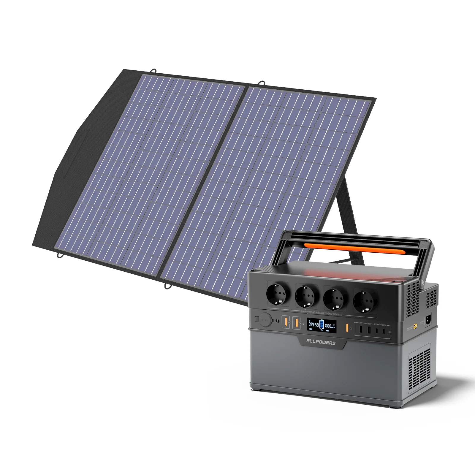 ALLPOWERS S1500 Mit 100W SolarPanel | 1500W Solargenerator - Image 3