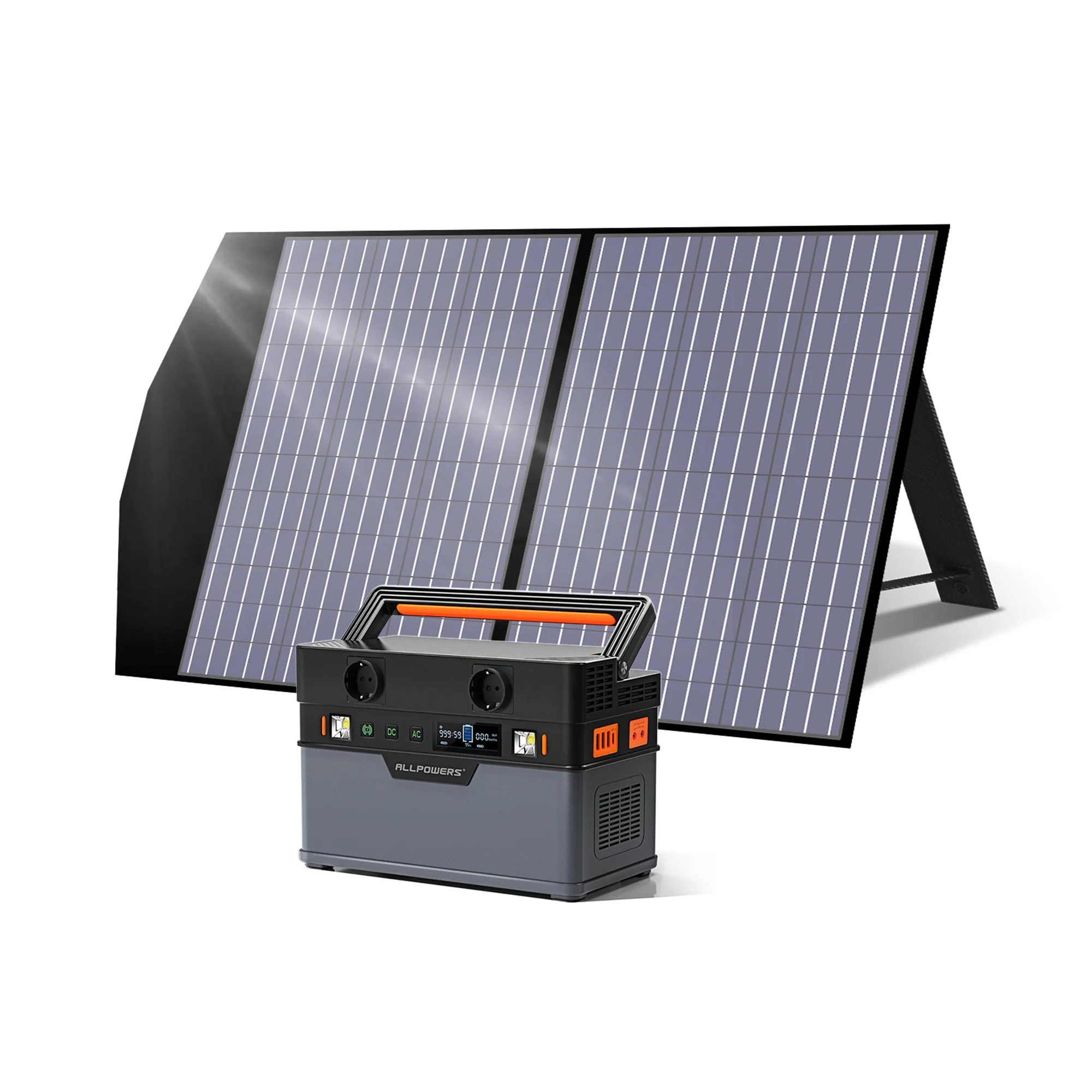 ALLPOWERS S700 + 100W Solarpanel | 700W Solargenerator-Kit - Image 3