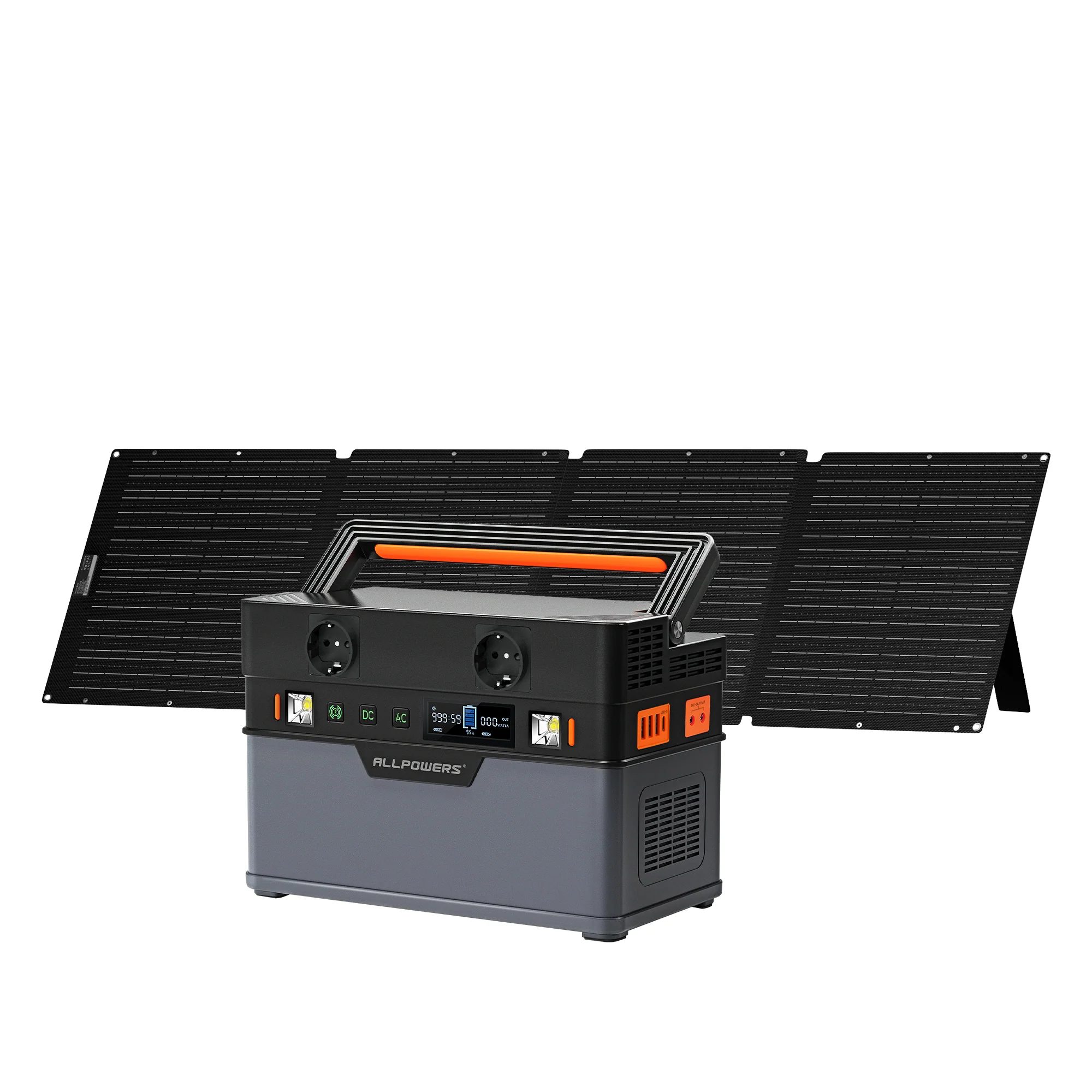 ALLPOWERS S700 + 200W Solarpanel | 700W Solargenerator-Kit - Image 3